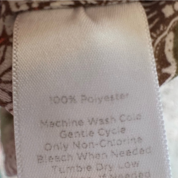 Talbots Multicolor Patterned Top - Picture 9 of 9